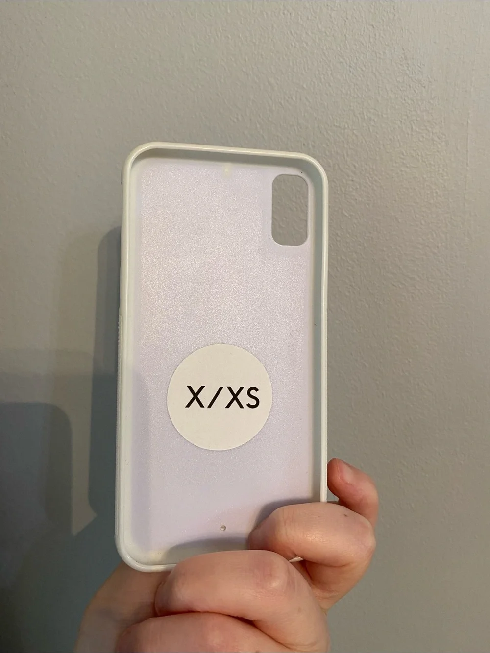 Pink Lightning Bolt Phone Case with White Frame - Unbranded